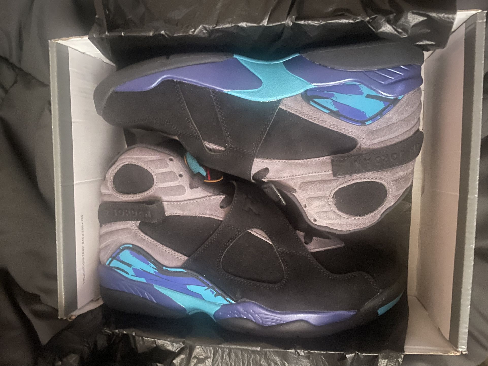 Jordan Retro 8 Aqua 10.5 $150 Solid Firm