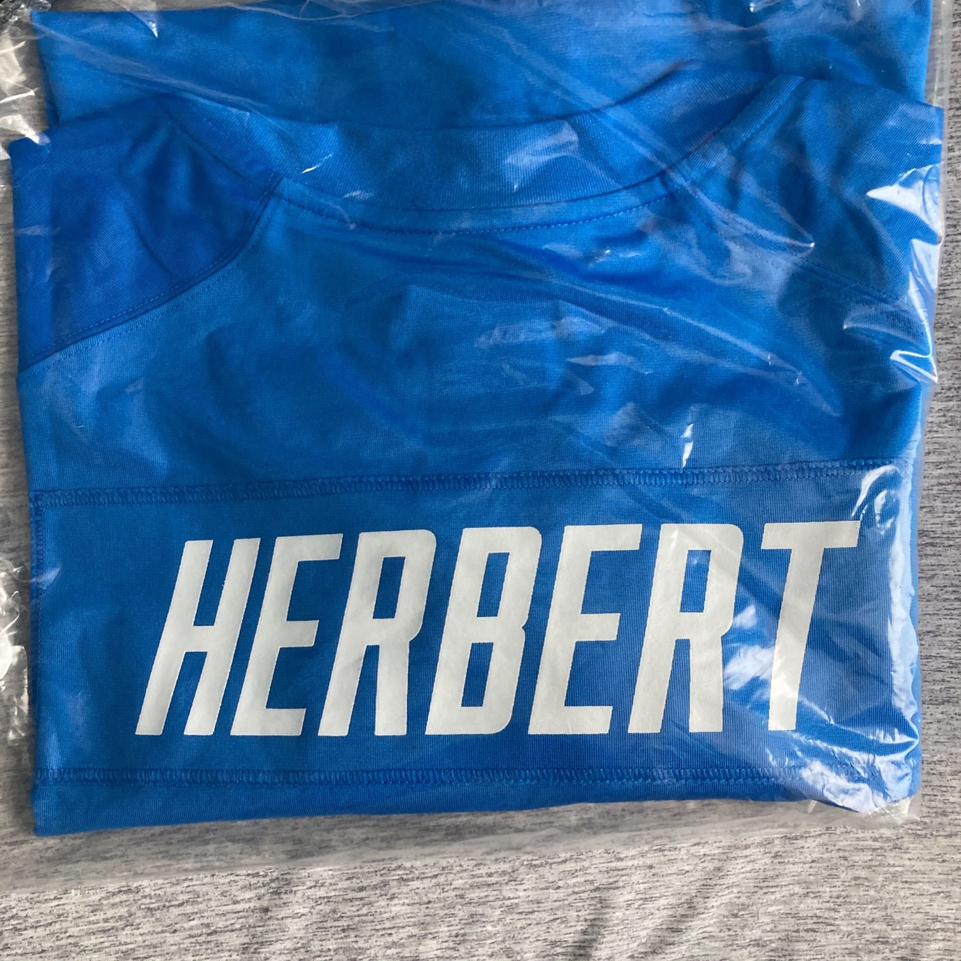 Justin Herbert Signed Nike On Field Jersey
