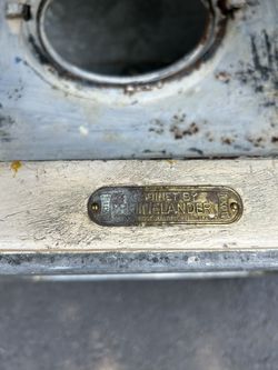 Antique refrigerator