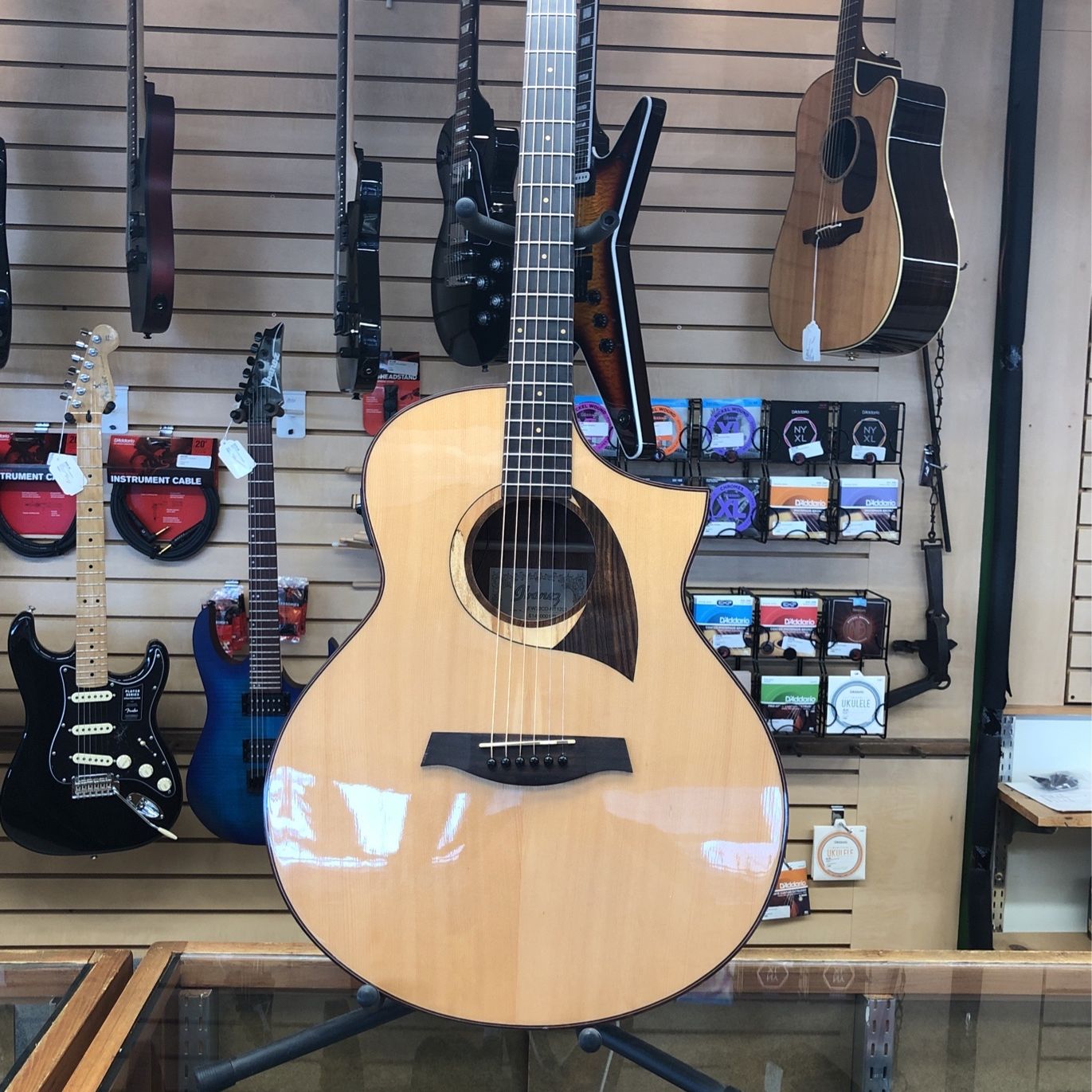 超美品】Ibanez AEW22CD-NT1201