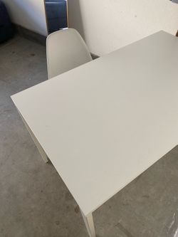 Desk with chair