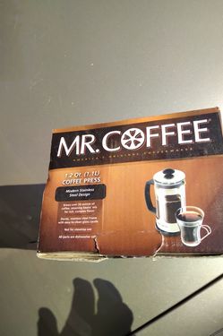 Mr. Coffee coffee press