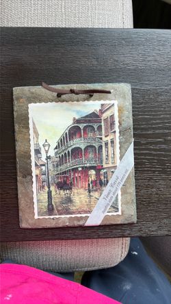 New Orleans roof slate wall decor