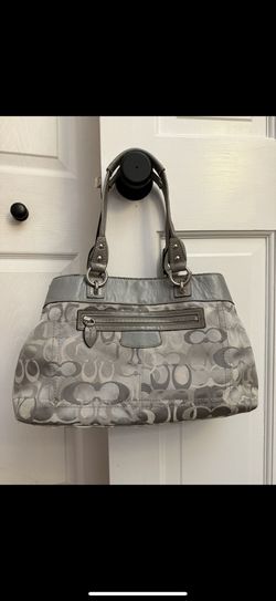 Coach Grey Tote Bag