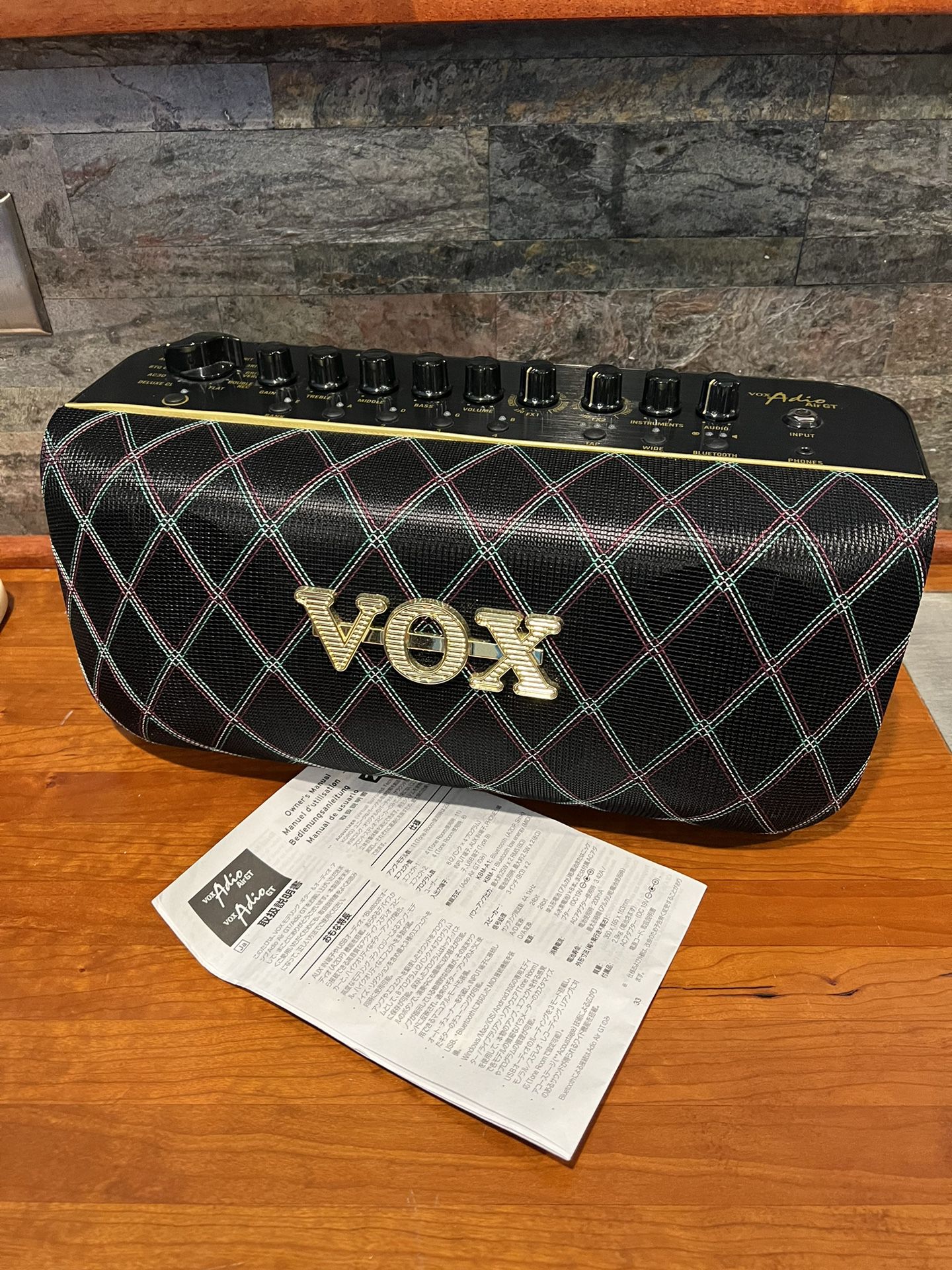 Vox Adio Air GT portable/desktop guitar amp 