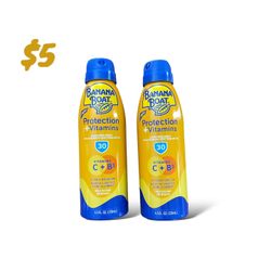 【NEW】Banana Boat New Vitamins Sunscreen Spray SPF 30