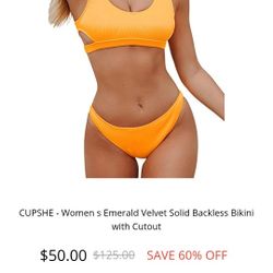 Super Cute New Yellow/orange 2 Piece