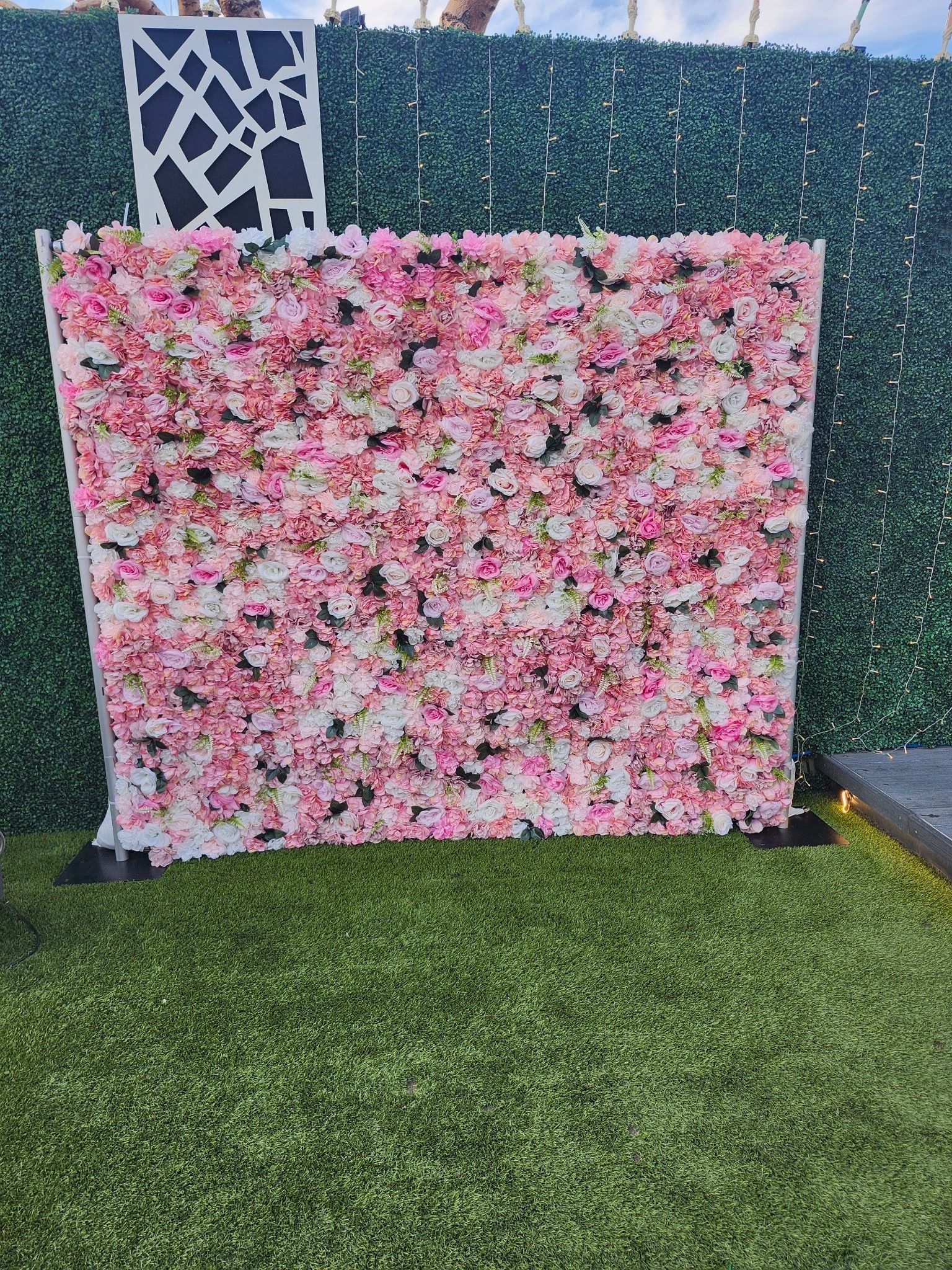 Flower Wall Backdrop