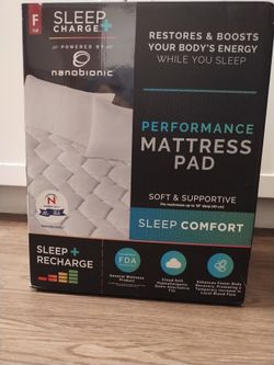 Sleep Charge+ Performance Mattress Pad
