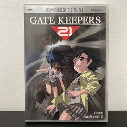 Gate Keepers 21 Volume 1 Invader Hunters DVD Anime English / Japan Pioneer 2003