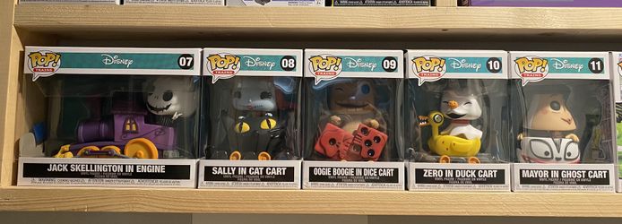 Funko Pop Set Of 5 Nightmare Before Christmas