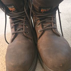 Timberland PRO DIRECT ATTACH 6" STEEL TOE WATERPROOF BOOTS; US SIZE 13