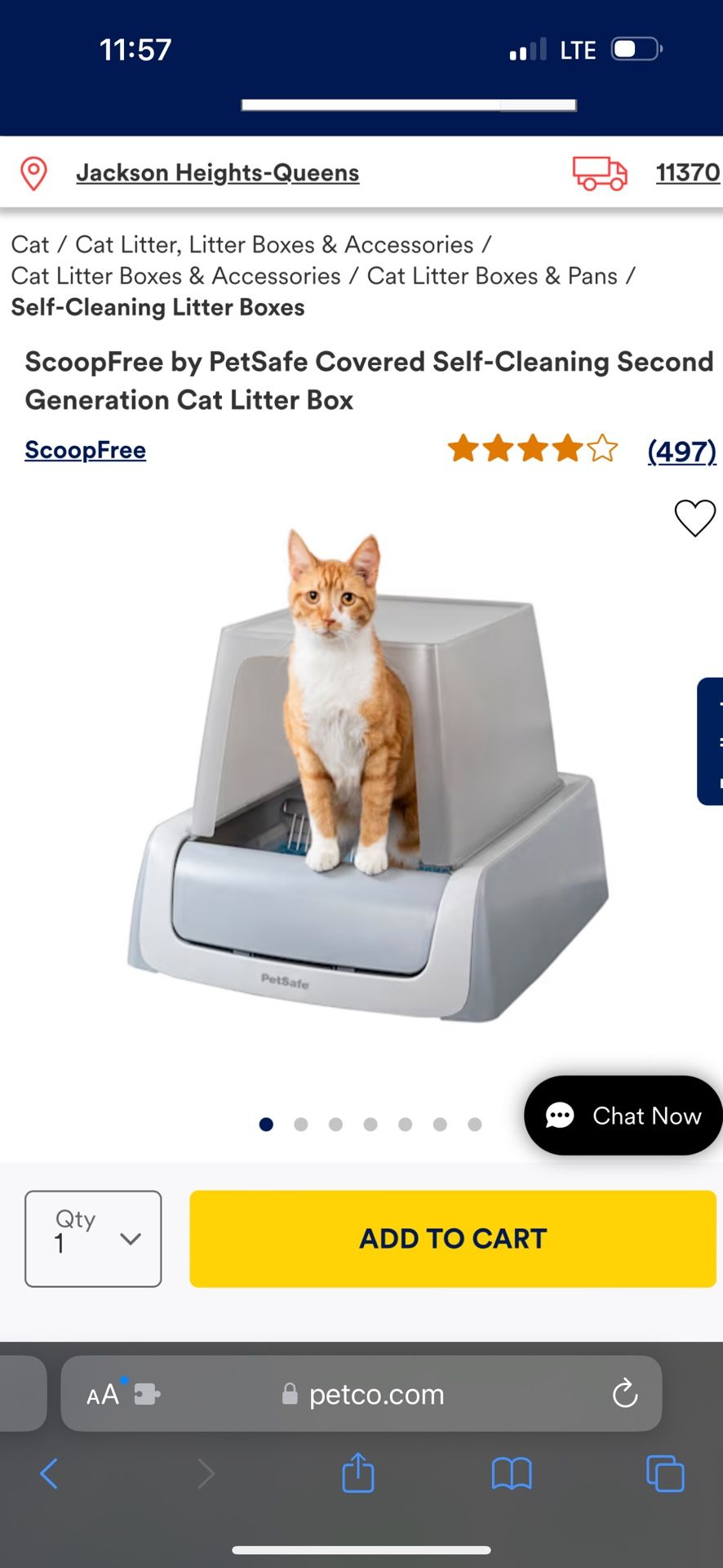 Self Cleaning Cat Litter Box