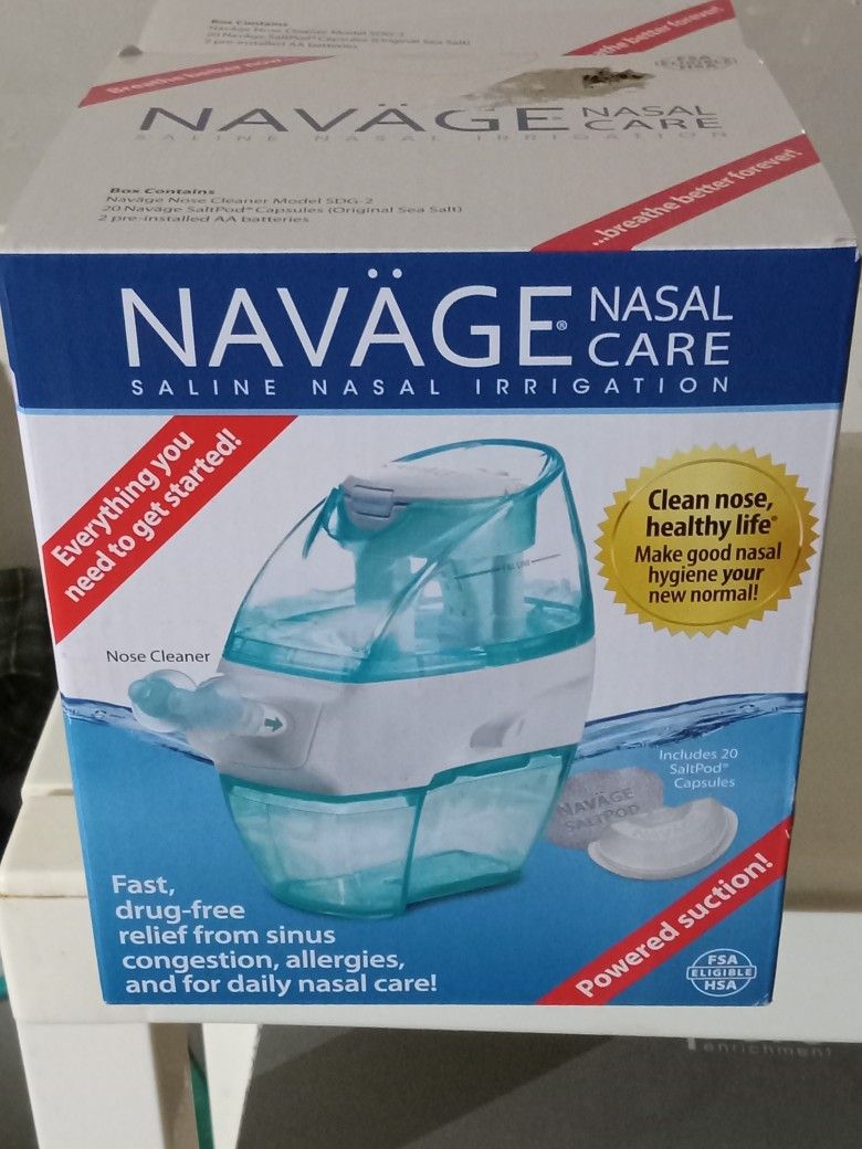 NAVAGE NASAL IRRIGATION WORKS.