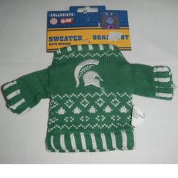 Michigan State Sweater Ornament