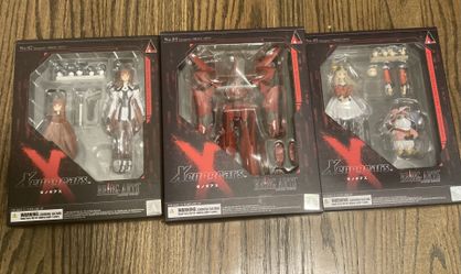 Xenogears Arts Bring Weltall Id Elly Maria Action Figure + Chu Chu Ps Game RPG 5