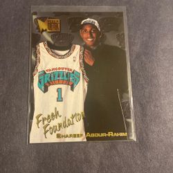 Shareef Abdur-Rahim Draft Fleer Metal 96-97 #135
