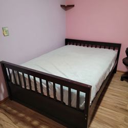 Kids 3 in 1 detachable Twin Over Full Bunk Bed with Twin Trundle Convertible Platform Bed Espresso