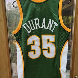 Kevin Durant Seattle SuperSonics Mitchell & Ness White Hardwood