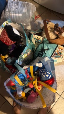 Free bags of toys