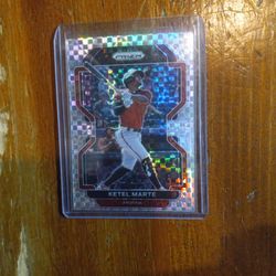 2022 Panini Prizm - (Checkerboard Prizm 25/75) Ketel Marte