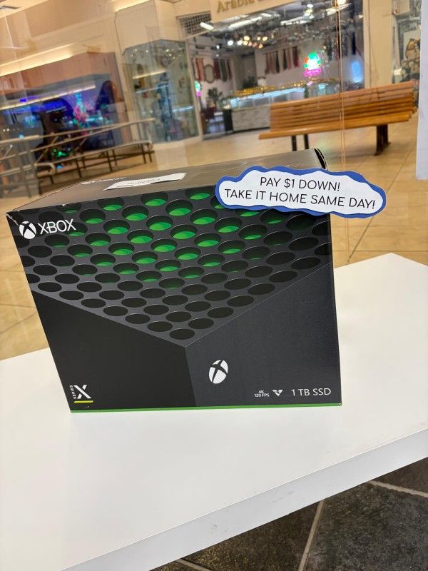 Xbox Series X Gaming Console New - Pay $1 today and the rest later!!