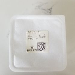 Rolex Milgauss green crystal 