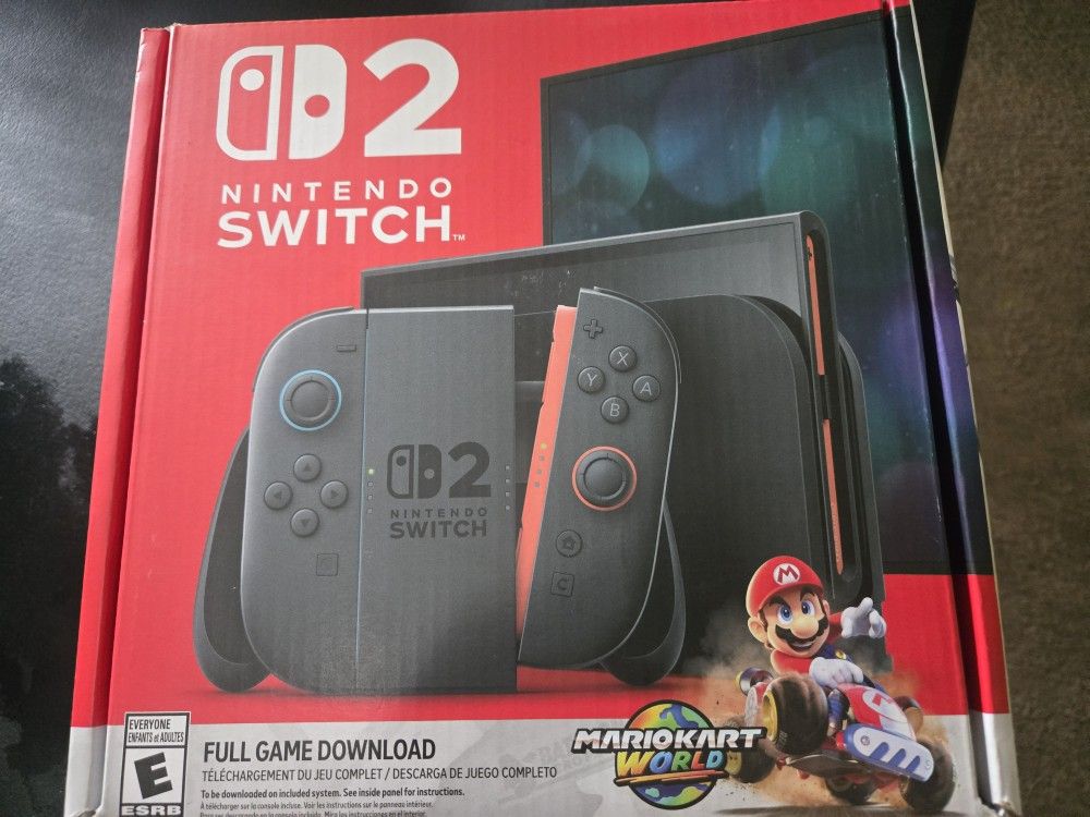 Trusted Seller* Nintendo Switch 2 + Mario Kart World Bundle and game