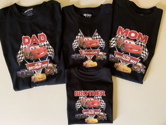 Cars Birthday Shirts