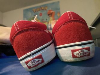 Vans Old Skool Skate Shoes - Racing Red