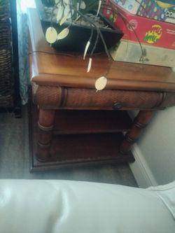 Two End Tables And Coffee Table
