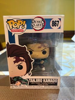 Demon Slayer Funko pops Tanjiro and Nezuko