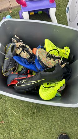 Mixed Lot of Used Soccer Cleats