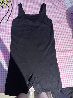 Black workout onesie