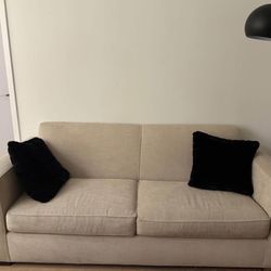 2 Seater Cream Couch