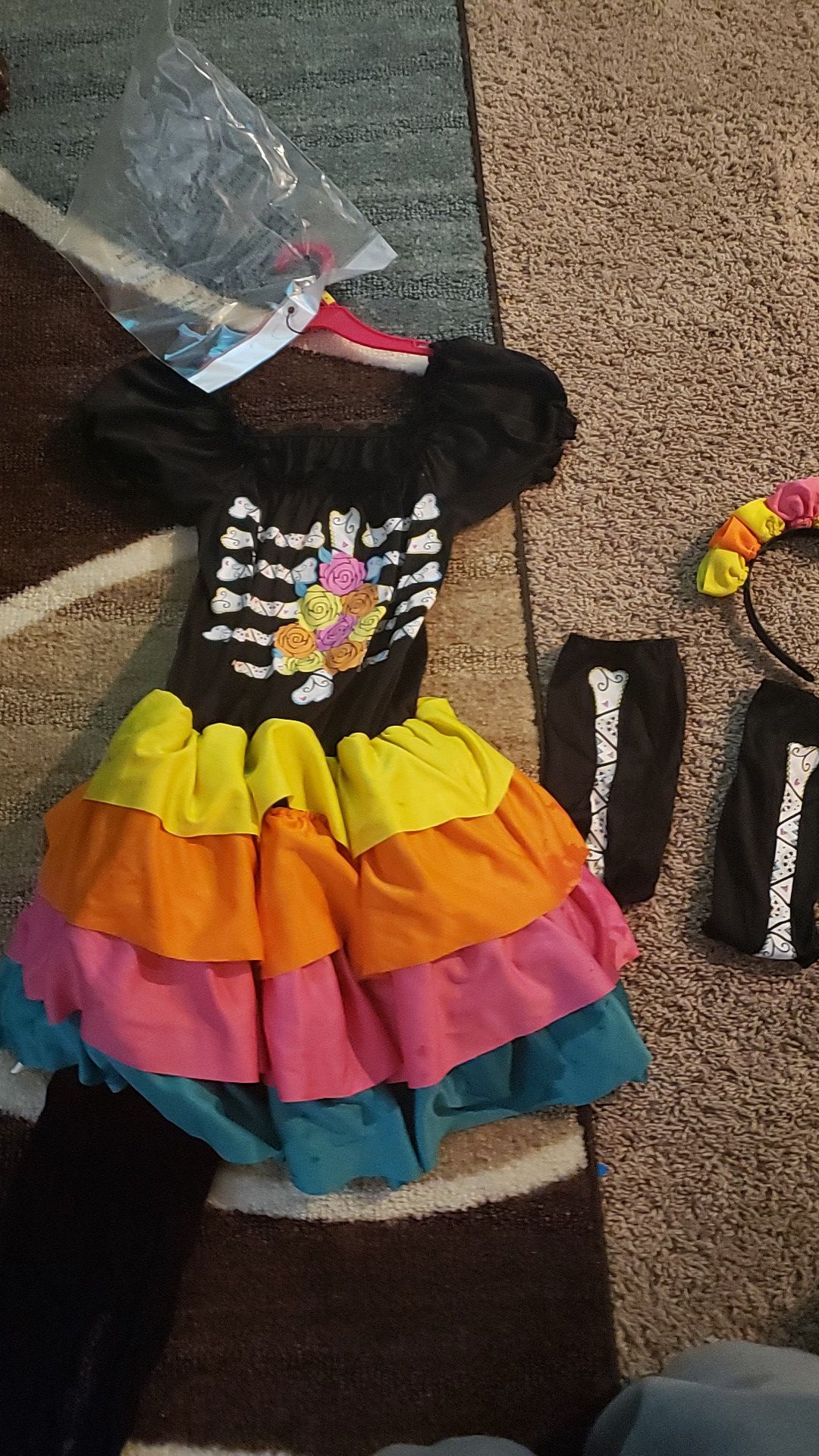 Girls day of the dead costume