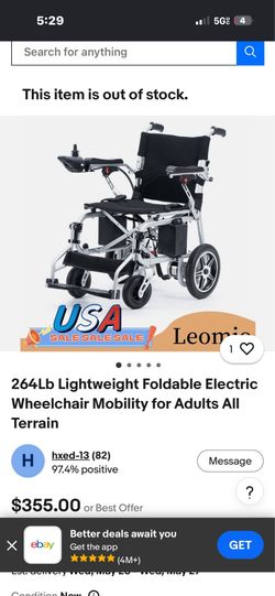 Electric wheelchair