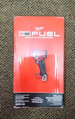 Milwaukee
M18 FUEL 18V Lithium-Ion Brushless Cordless 1/4 in. Hex Impact Driver (Tool-Only)
