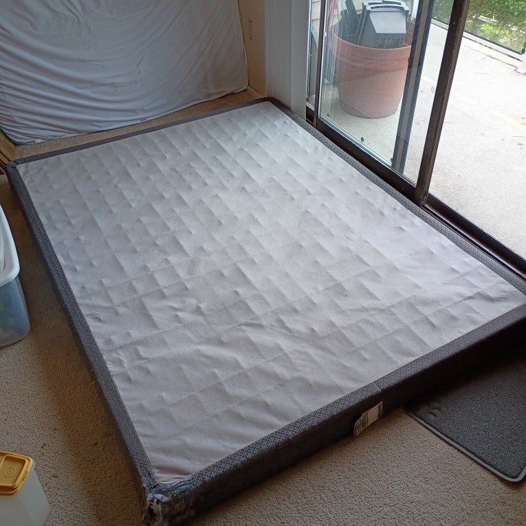 Queen Sized Bedframe And Box Spring