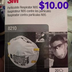 Box Of 20: 3M N95 Particulate Respirator 8210