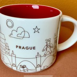 STARBUCKS COFFEE MUG PRAGUE