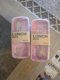 Pink Bento Box  2 for $16