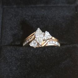 14k Wedding With Band 