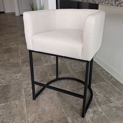 Only One Chair, LueBona Jessica Series, From Home Depot, Modern Counter Barstool, 26" Seat Height
