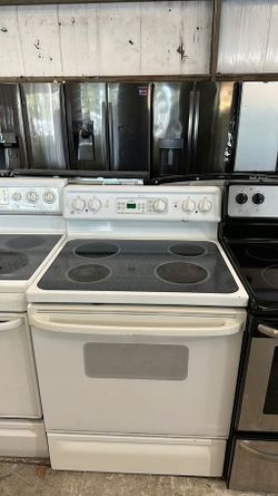 Spectra Electric Stove White with SelfClean