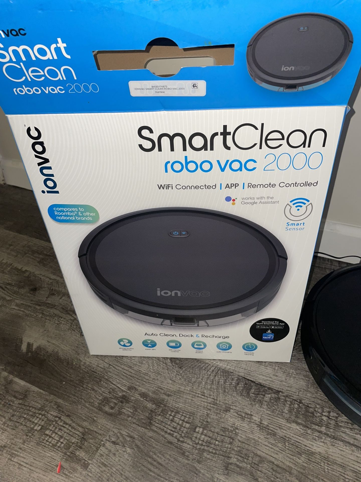 Ionvac Smart Clean Robo Vac 2000