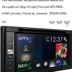 Pioneer Bluetooth Navigation Radio With Apple Car Play