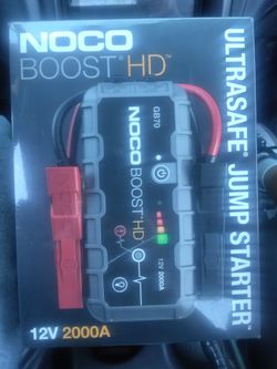NOCO Boost HD GB70 Jump Starter