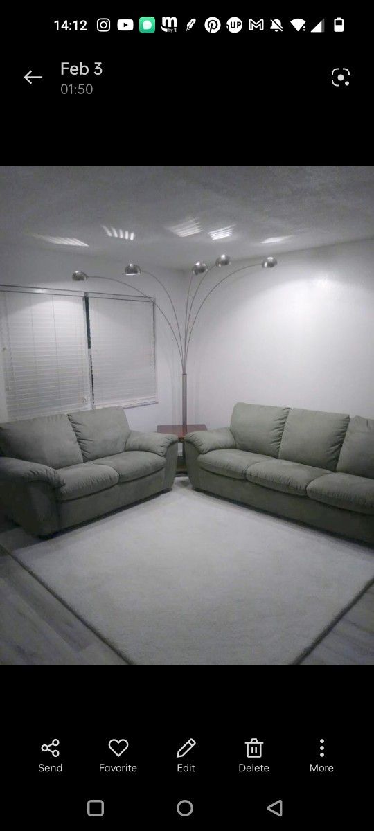 Sofa And Loveseat 