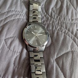 Men's Charcoal Gray Fossil Watch